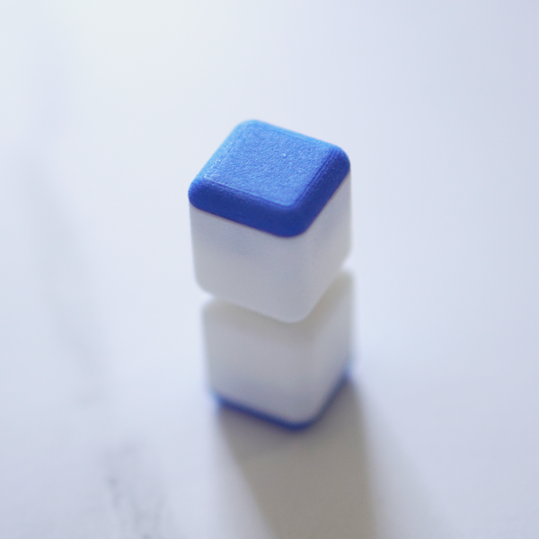 Cube Bricks - White and Blue