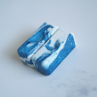 Dipped Worry Bricks - Blue/White